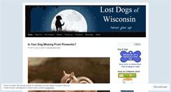 Desktop Screenshot of lostdogsofwisconsin.org